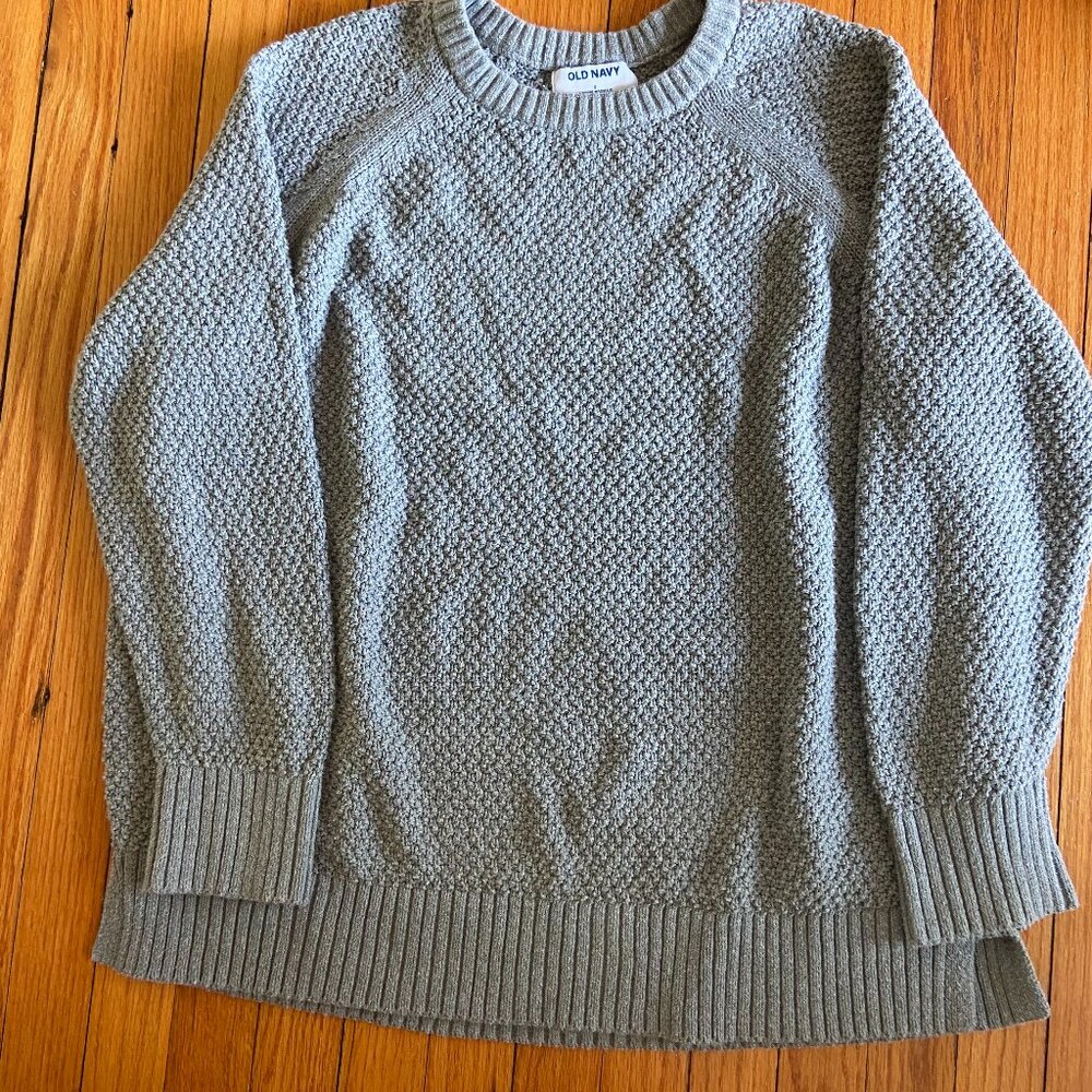 Old Navy grey gray sweater
